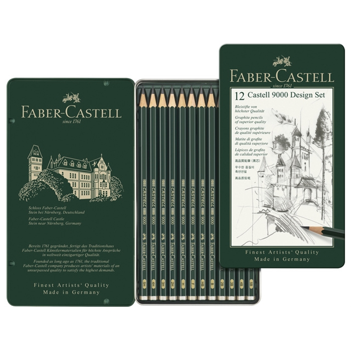 Image de Crayon Faber Castell 9000 designset