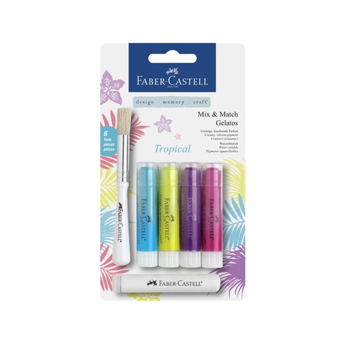 Picture of Crayon de couleur aquarellables Faber-Castell Tropical