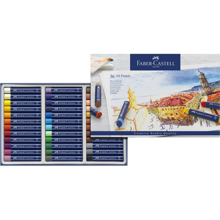 Picture of Craies pastel a l'huile Faber Castell Creative Studio etui  36 pcs