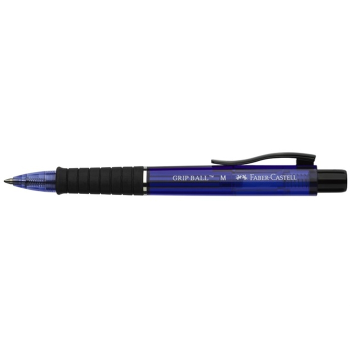 Picture of Stylo a bille Faber Castell GRIP Ball M bleu