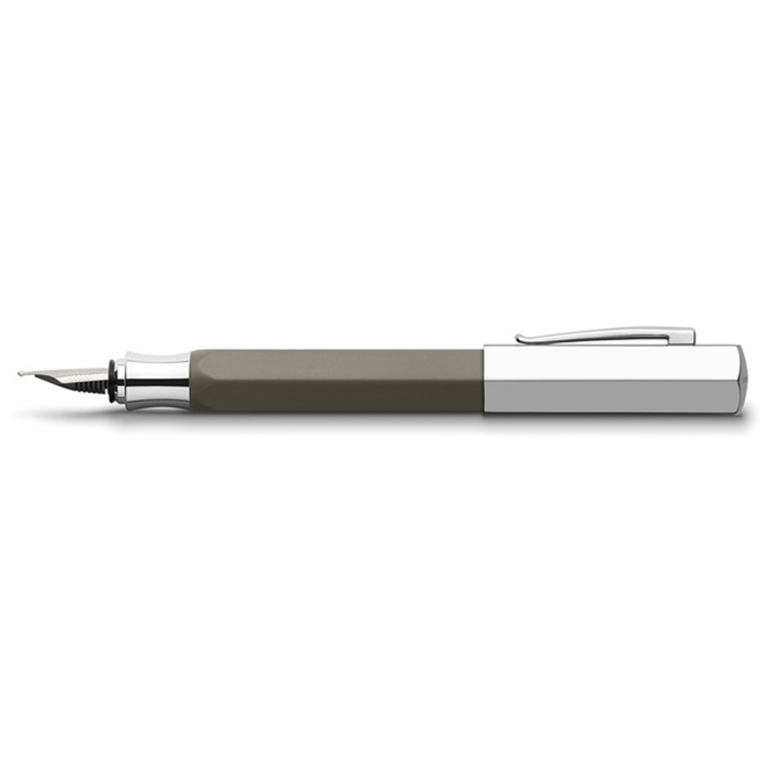 Picture of Stylo plume Faber-Castell Ondoro gris-brun M