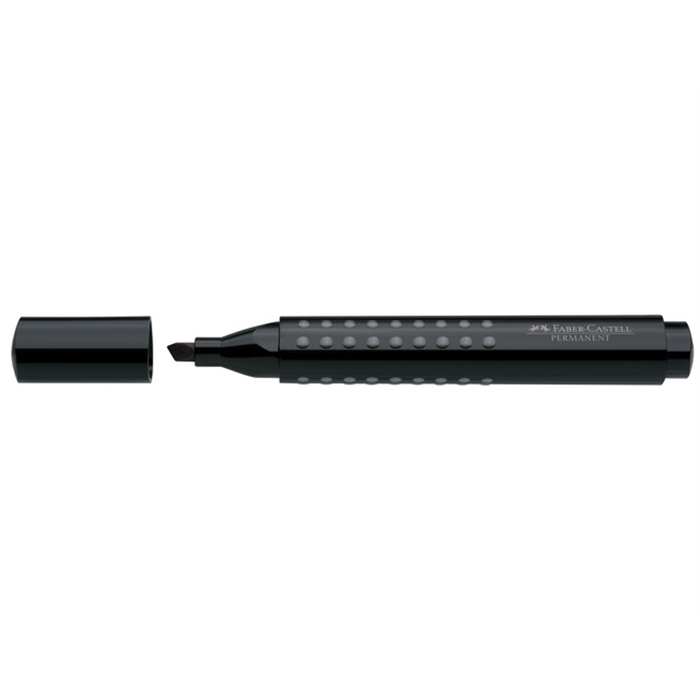 Picture of Marqueur Faber Castell GRIP permanent pointe biseautée noir