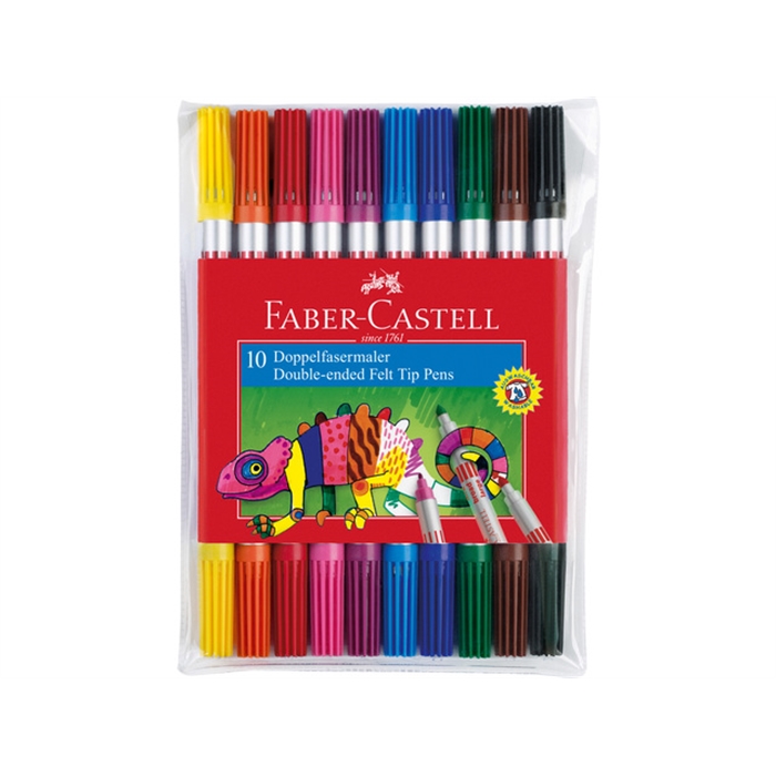 Picture of Feutres Faber Castell Duo etui 10 pces