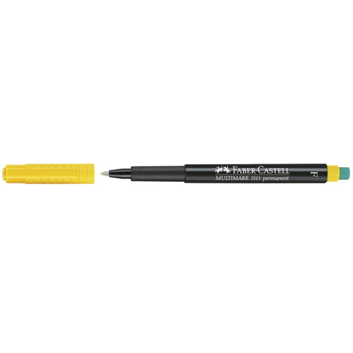 Picture of Marqueur Faber Castell Multimark permanent F jaune