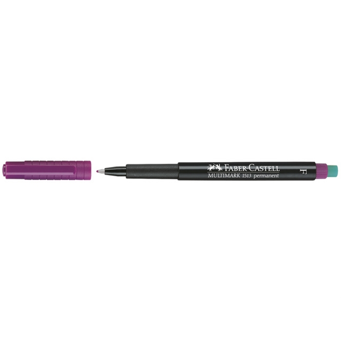 Picture of Marqueur Faber Castell Multimark permanent F violet