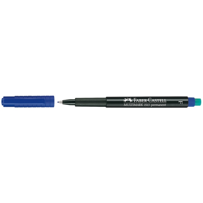 Picture of Marqueur Faber Castell Multimark permanent F bleu