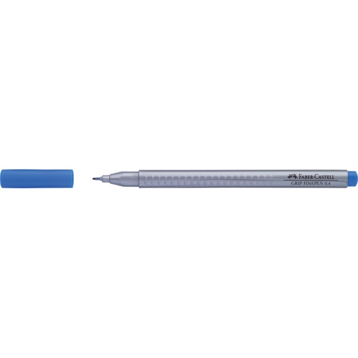 Afbeelding van fineliner Faber Castell GRIP 0,4mm helioblauw