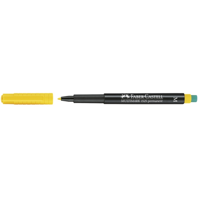 Picture of Marqueur Faber Castell Multimark permanent M jaune