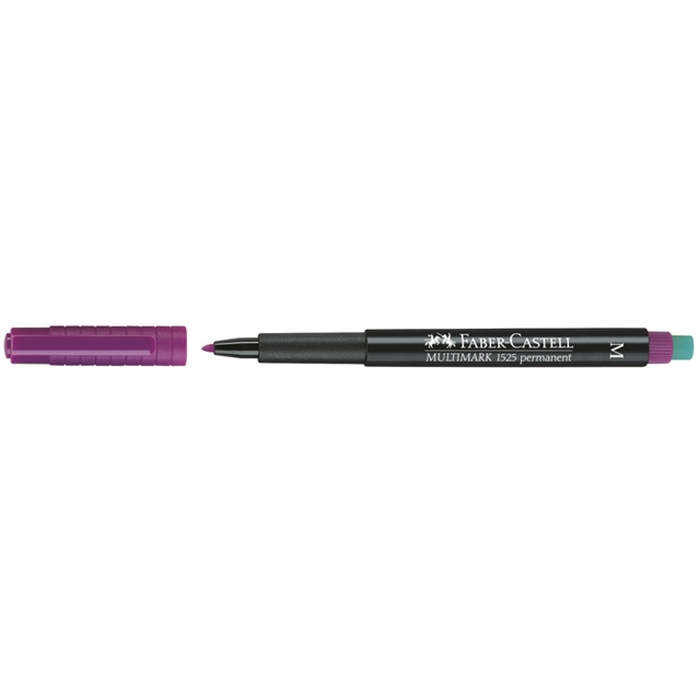 Picture of Marqueur Faber Castell Multimark permanent M violet