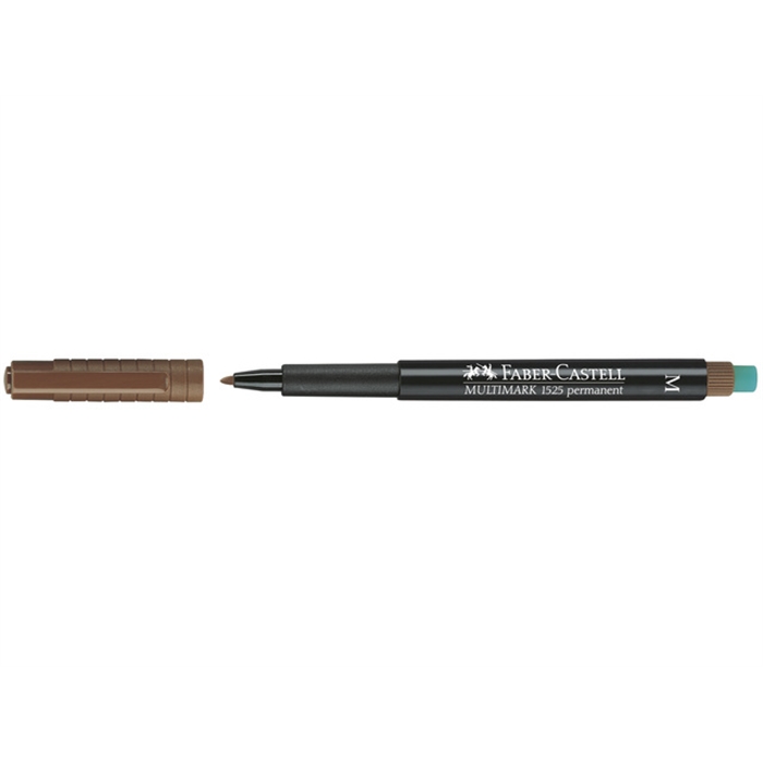 Picture of Marqueur Faber Castell Multimark permanent M brun