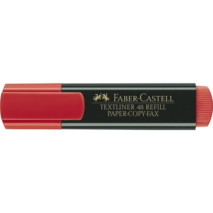 Image de Surligneur Faber Castell 48 rouge