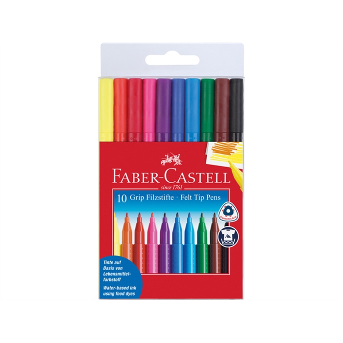 Picture of Feutres Faber Castell GRIP Colour etui 10 pces