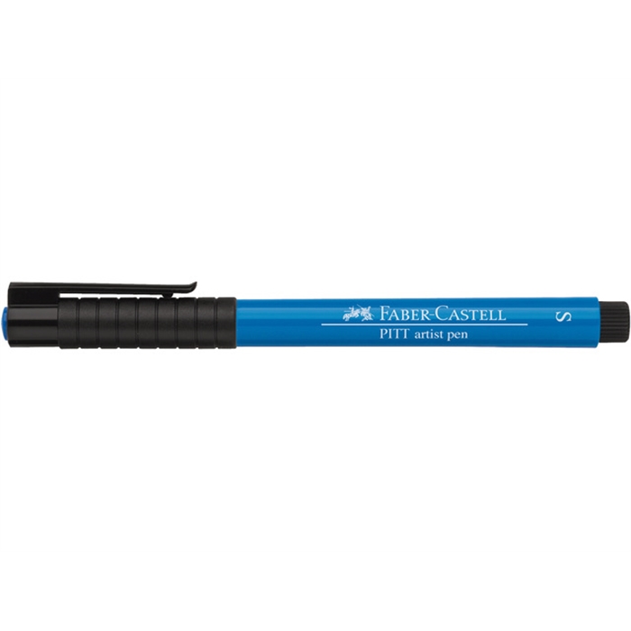 Afbeelding van tekenstift Faber Castell Pitt Artist Pen S 110 phthaloblauw