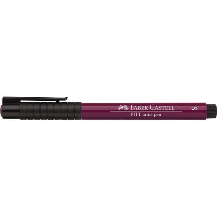 Afbeelding van tekenstift Faber Castell Pitt Artist Pen S 133 magenta