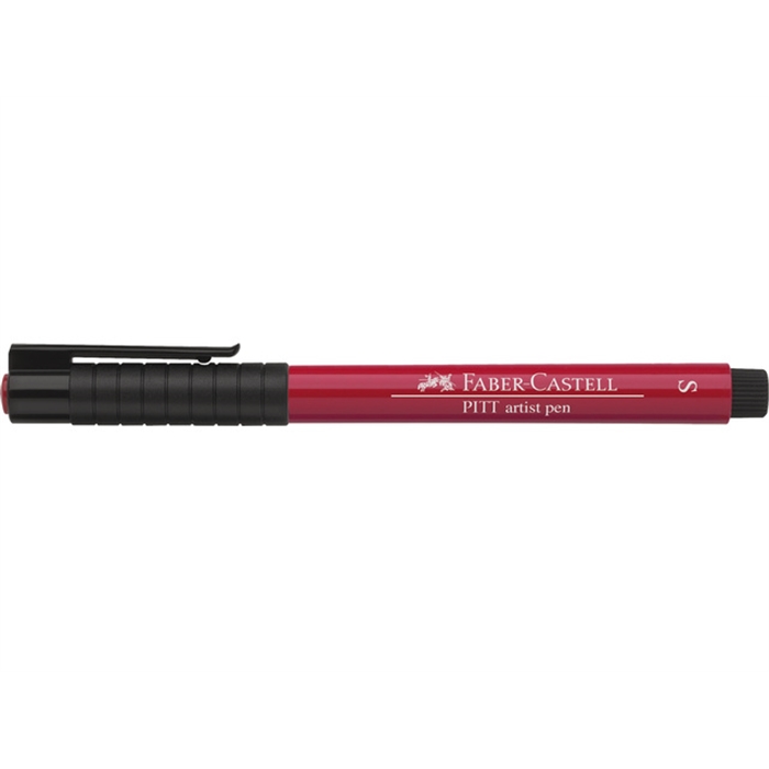 Afbeelding van tekenstift Faber Castell Pitt Artist Pen color S 219 deep   scarlet red