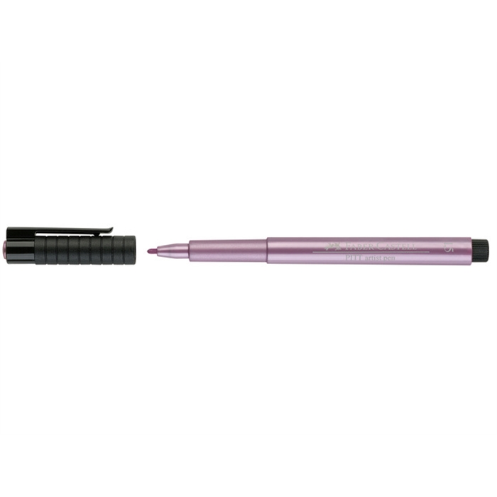 Afbeelding van tekenstift Faber Castell Pitt Artist 290 Pen Ruby metallic