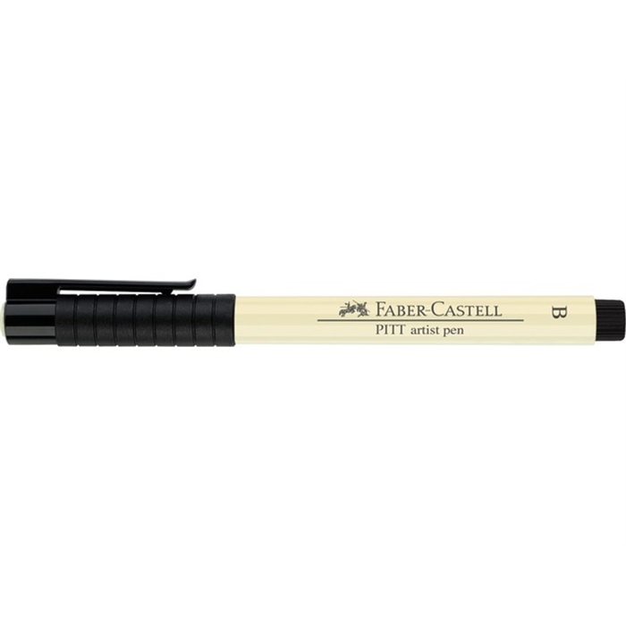 Afbeelding van tekenstift Faber Castell Pitt Artist Pen Brush 103 ivoor