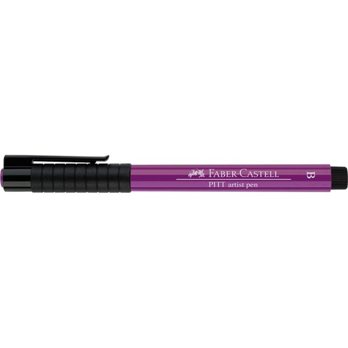 Afbeelding van tekenstift Faber Castell Pitt Artist Pen Brush 134          donkerviolet