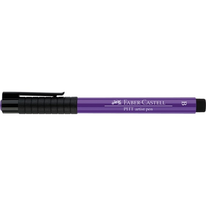 Afbeelding van tekenstift Faber Castell Pitt Artist Pen Brush 136          purperviolet