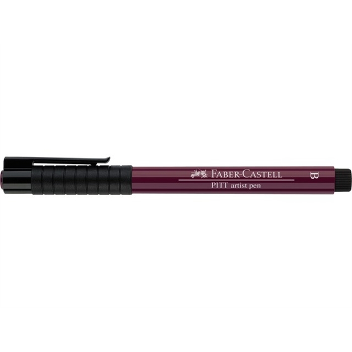 Afbeelding van tekenstift Faber Castell Pitt Artist Pen Brush 133 magenta