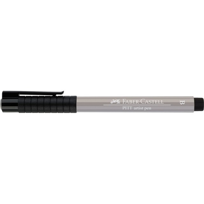 Afbeelding van tekenstift Faber Castell Pitt Artist Pen Brush 272          warmgrijs III