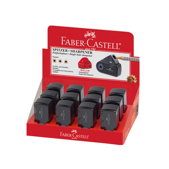 Picture of Taille-crayon Faber-Castell  "Sleeve" Mini simple noir