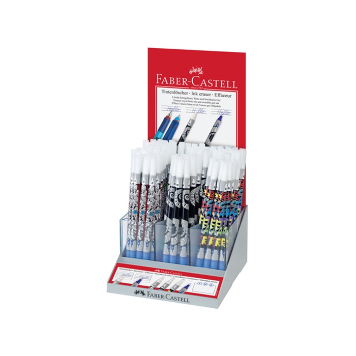 Afbeelding van inktwisser Faber Castell Scribolino display 120 stuks