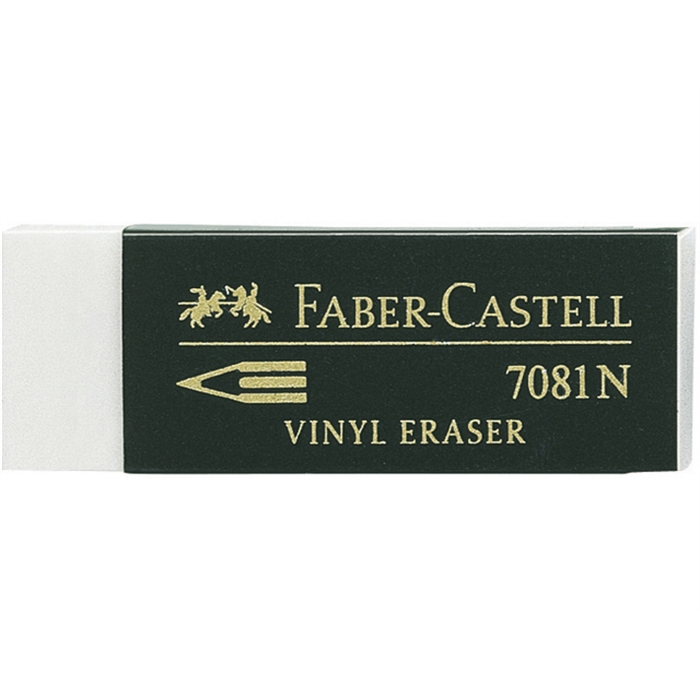 Afbeelding van gum Faber Castell 7081N plastic