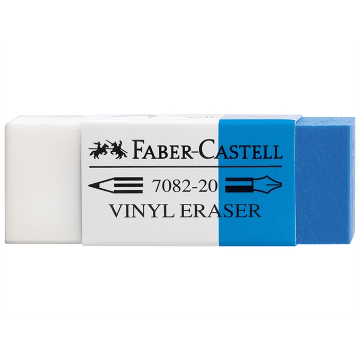 Afbeelding van gum Faber Castell Combi 7082-20 plastic