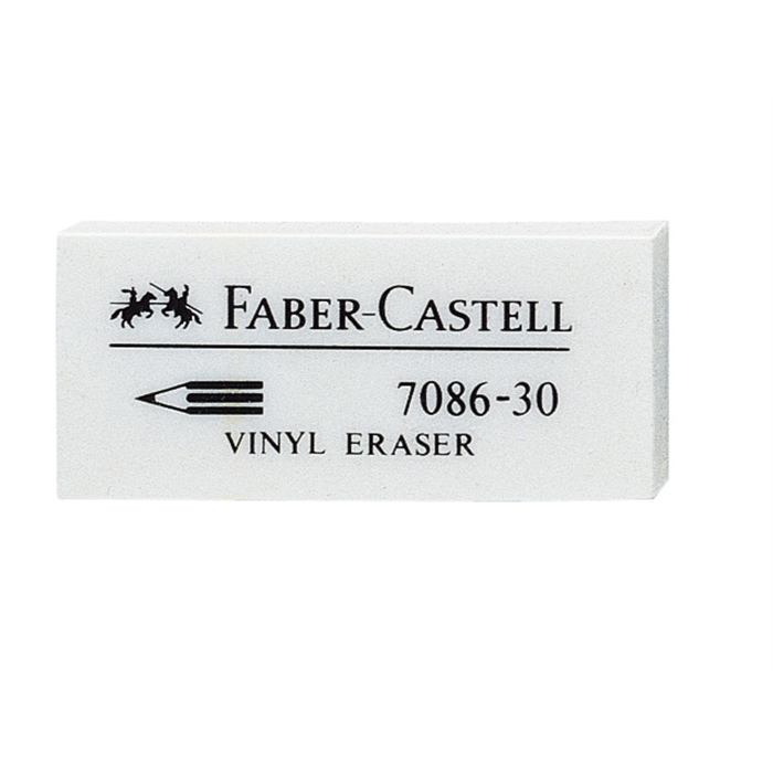 Afbeelding van gum Faber Castell 7086-30 plastic