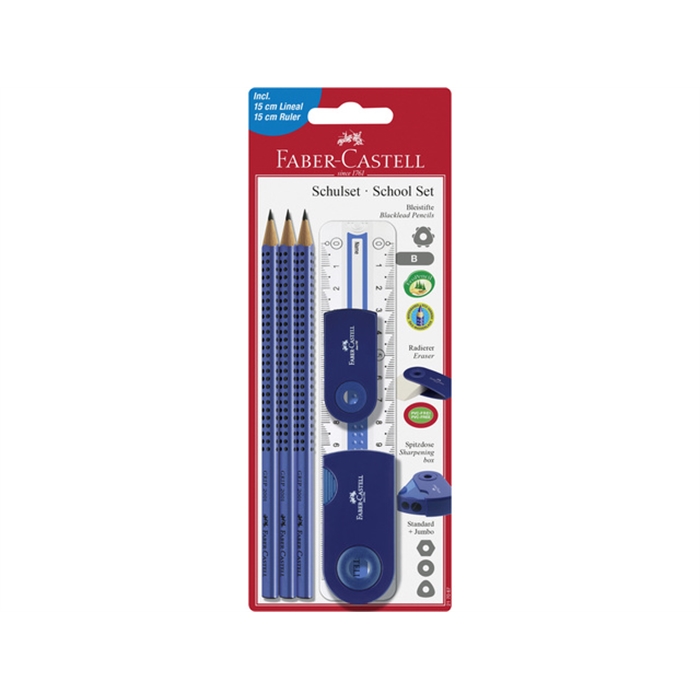 Picture of Faber-Castell GRIP 2001 set bleu