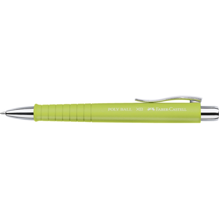 Picture of Stylo à bille Faber Castell Polyball XB lime