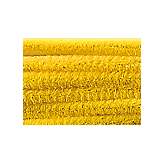 Image de Chenille Folia longueur 50cm 10 pces jaune banane