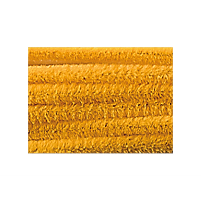 Image de Chenille Folia longueur 50cm 10 pces ocre