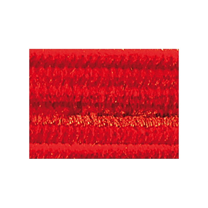 Image de Chenille Folia longueur 50cm 10 pces rouge