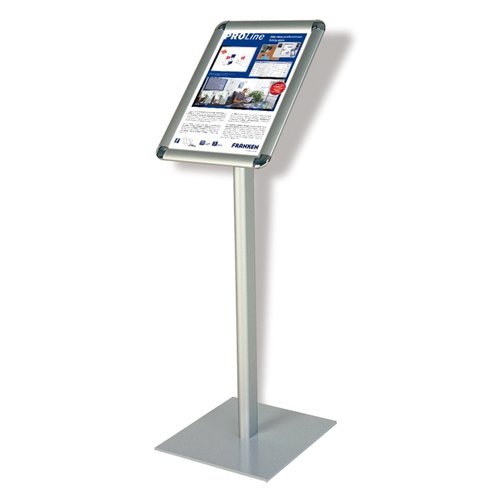 Picture of FRANKEN BS0901 - Information display standard, A4 Portrait, Total height: 80 cm, Transparent