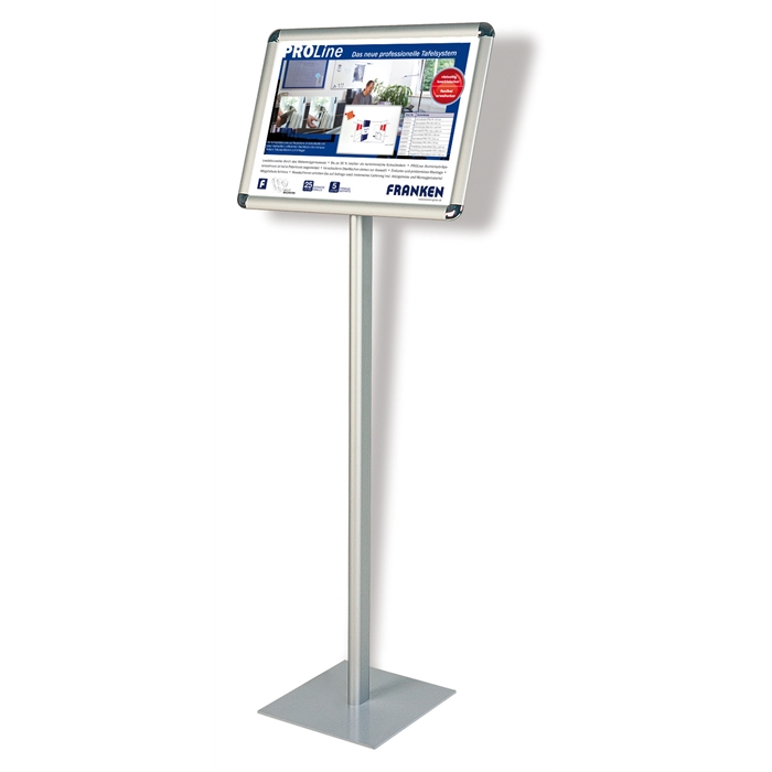 Picture of FRANKEN BS0903 - Information display standard, DIN A4 Landscape, Total height: 72,5 cm, Transparent