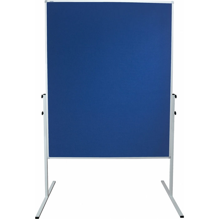 Image de Tableaux de présentation X-tra!Line®. Modèle standard. 120 x 150cm, Feutre, bleu