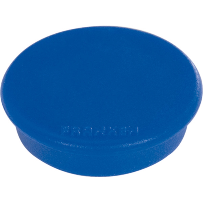 Image de FRANKEN HM10 03 - Aimants de signalisation ronds, Ø 13 mm, Capacité de charge: 100 g, Bleu foncé, 10 pièces