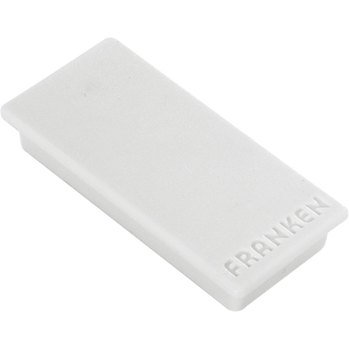 Image de FRANKEN  HM2350 12 - Aimants de maintien rectangulaires, Ø 23x50 mm, Capacité de charge: 1.000 g, Gris, 10 pièces