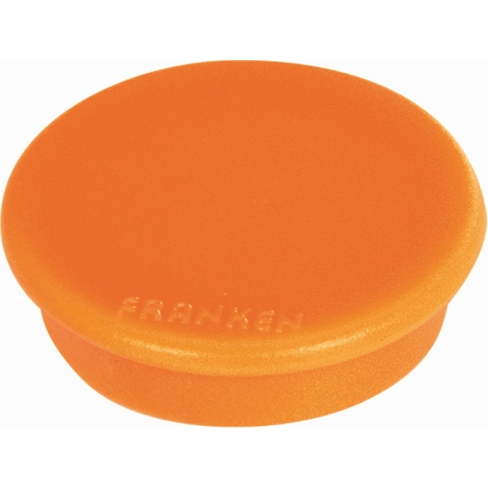 Image de FRANKEN HML30 05 - Aimants ronds MagFun®, Ø 32 mm, Capacité de charge: 800 g, Orange, 10 pièces