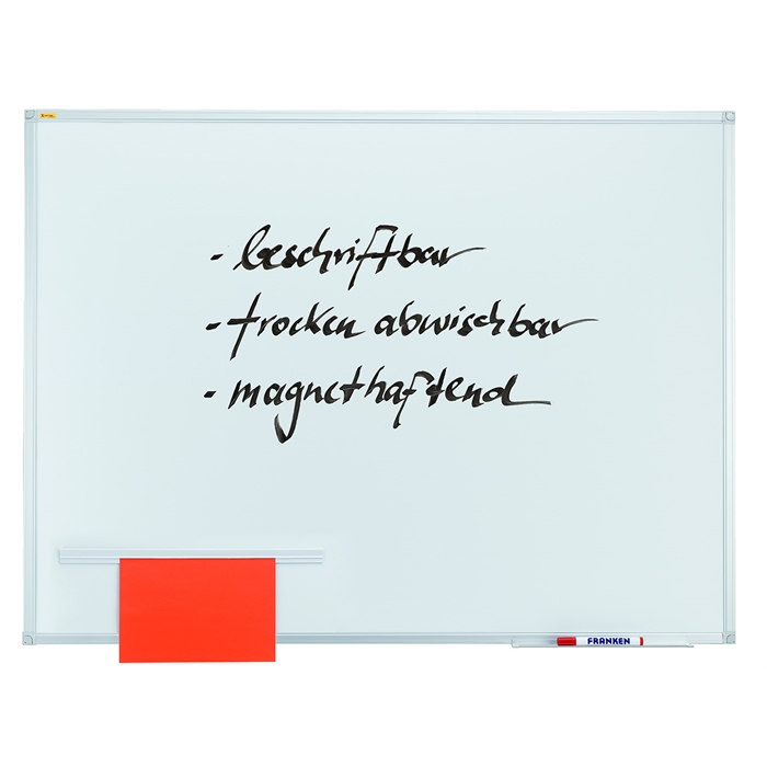 Afbeelding van Franken value line whiteboard, gelakt staal, 90 x 60cm 