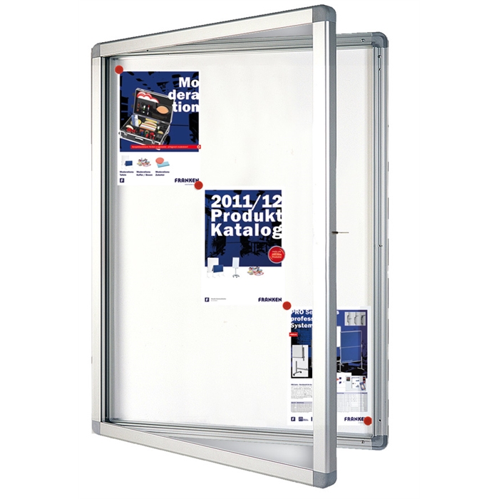 Picture of ECO Outdoor Display Cases, 9 x A4, 75 x 101.1 x 4.5 cm, magnetic