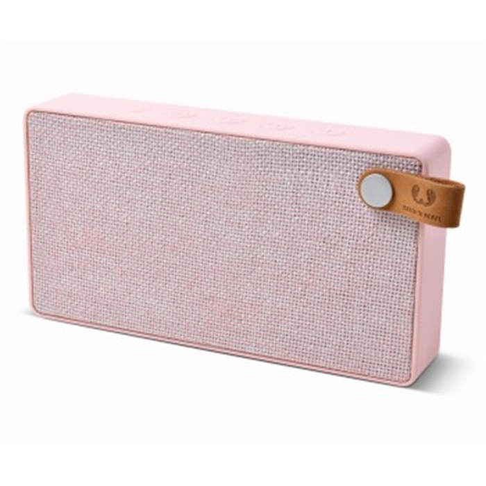 Image de Enceinte Bluetooth Rockbox Slice Fabric, Rose clair