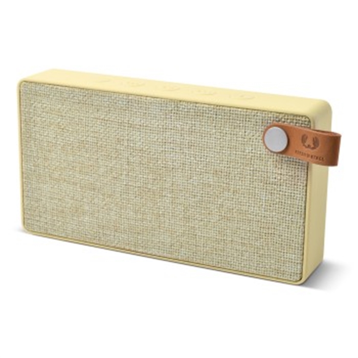 Image de Enceinte Bluetooth Rockbox Slice Fabric, Jaune