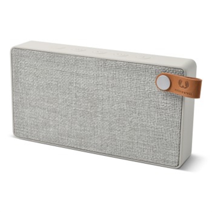 Image de Enceinte Bluetooth Rockbox Slice Fabric, Gris clair