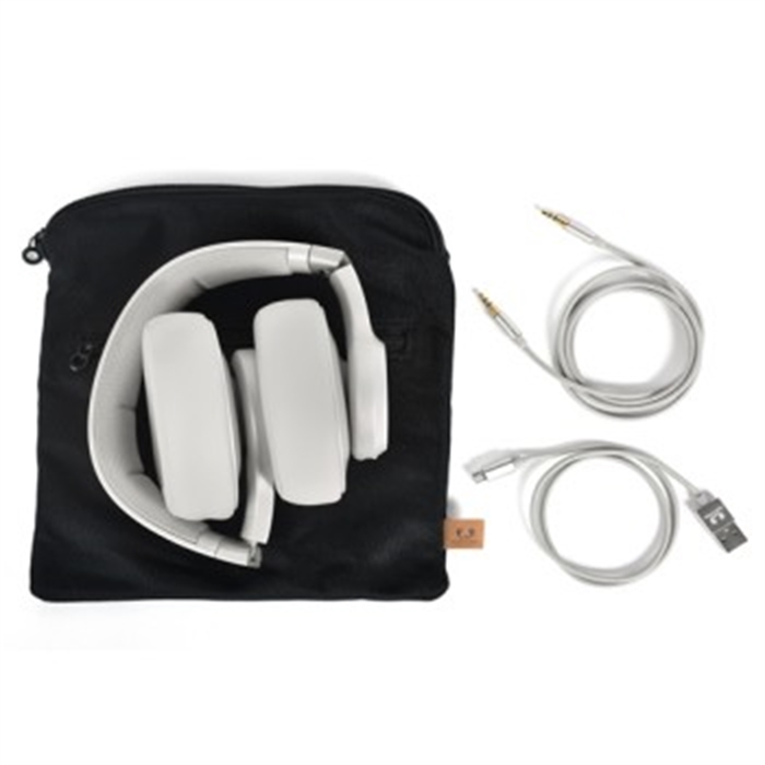 Image de Clam ANC Bluetooth Over-Ear Headphones, with ANC, Ice Grey