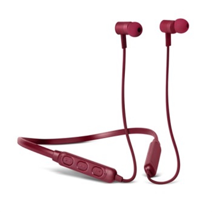 Picture of Band-It Wireless Bluetooth In-Ear Headphones, Ruby