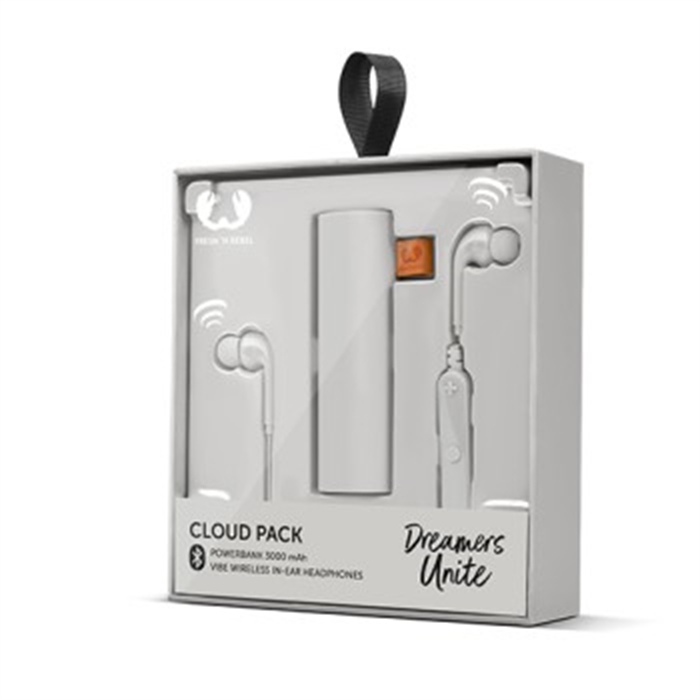 Picture of Audio Set, Powerbank 3000mAh + Vibe Wireless Headphones, cloud