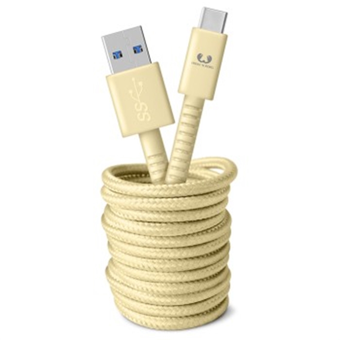 Afbeelding van Fabriq USB type C kabel 3m buttercup